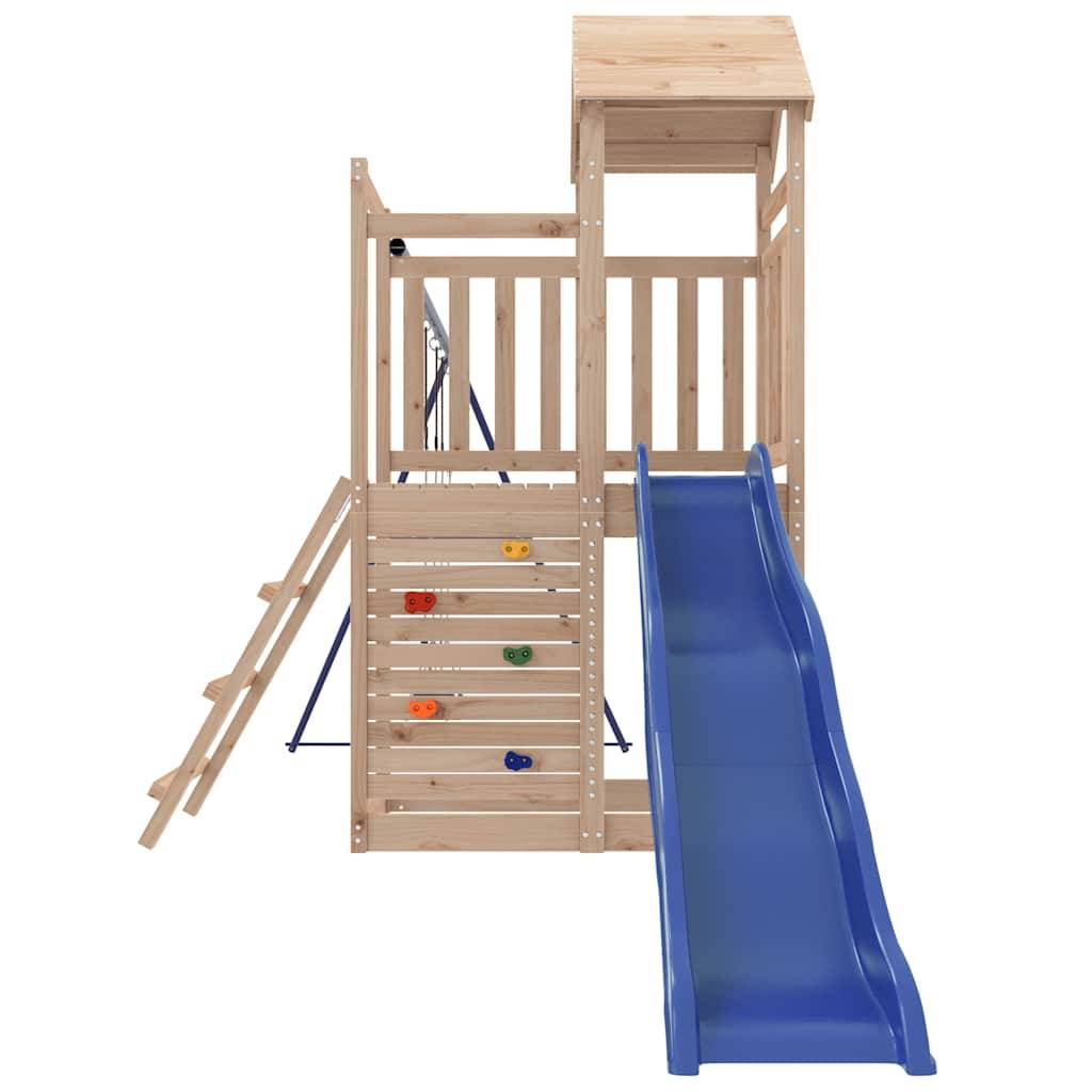 Aire de jeux d'extérieur - Jeu Plein air enfant bois de pin massif rj28 - Image 6