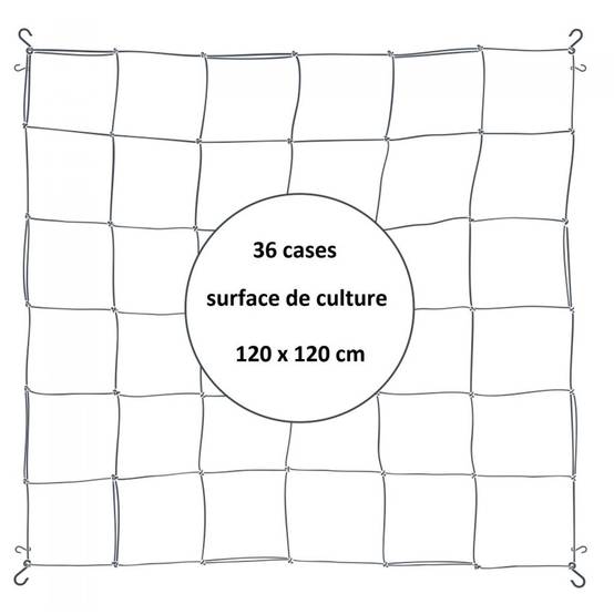 Filet de maintien PRONET modulable 60 à 120cm - GARDEN HighPro - Image 9