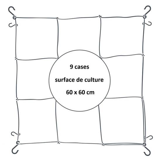 Filet de maintien PRONET modulable 60 à 120cm - GARDEN HighPro - Image 6