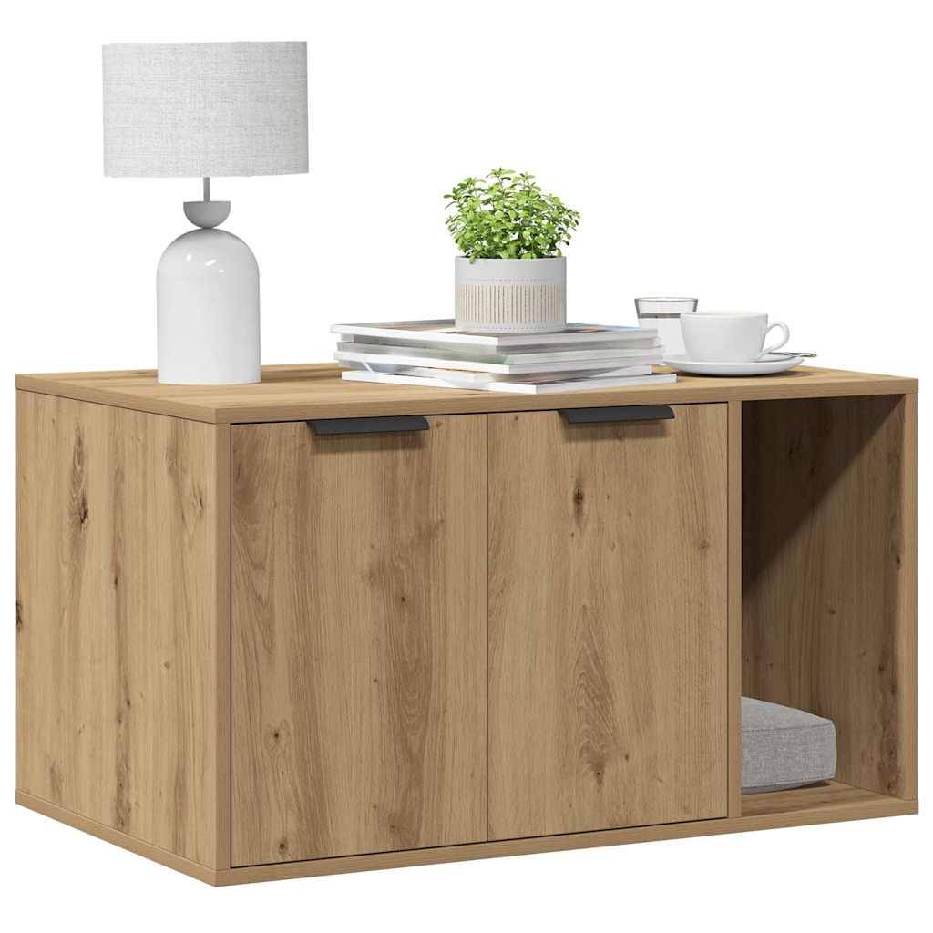Prolenta Premium - Meuble à litière pour chat bois marron  80 x 50 x 45 cm  - Prolenta premium p386.3 - Image 3