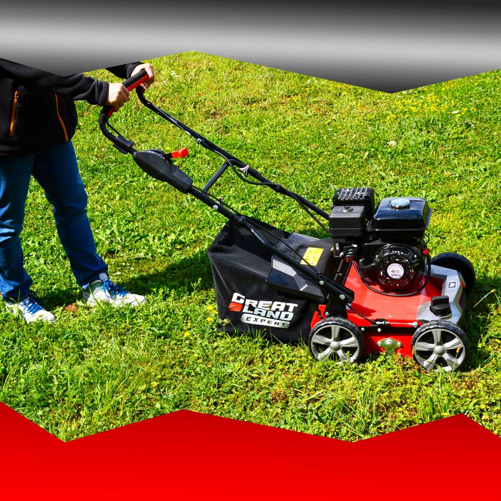 Greatland - Scarificateur émousseur thermique 212cc - Largeur de travail 40cm - Image 5