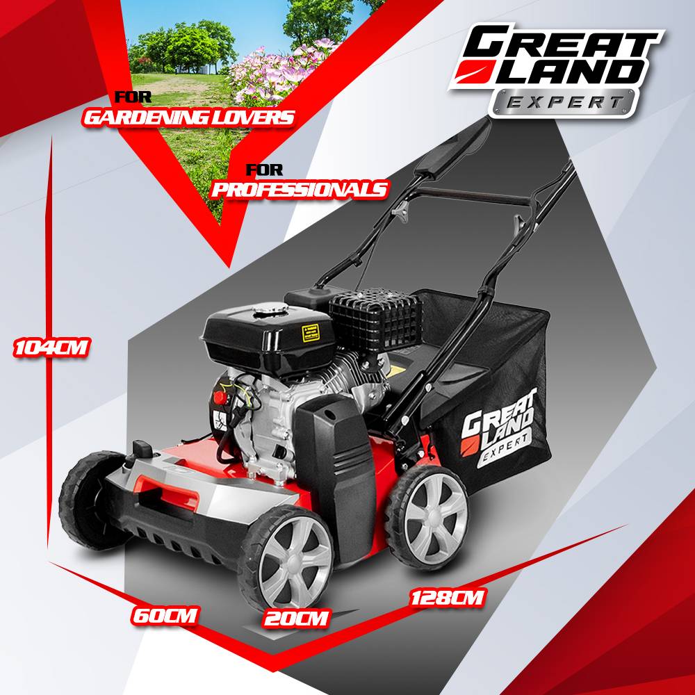 Greatland - Scarificateur émousseur thermique 212cc - Largeur de travail 40cm - Image 4