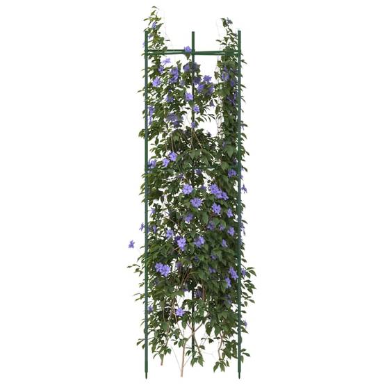 Tuteurs pour Tomates en Acier Revêtu Support Modulable pour Petit Potager ou Balcon 2 pcs 116 cm – ComfortXL Outdoor Living - Image 1
