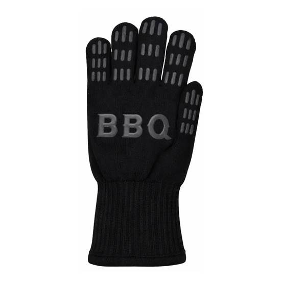 Gants de protection barbecue en Kevlar et silicone - Résistance jusqu'à 500°C - Image 3