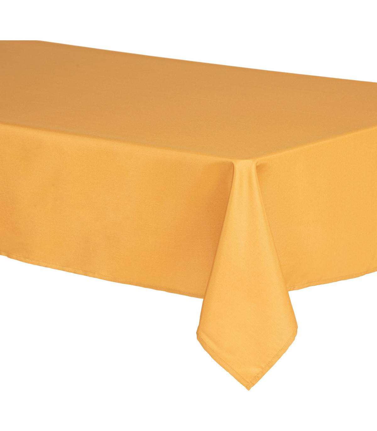 Nappe anti-taches Jaune Ocre 150 x 300 cm - Image 1