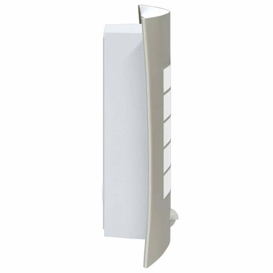 2pcs Appliques murales extérieures - Lampes murales extérieures Argent 23,5 x 10,5 x 26 cm g11 - Image 5