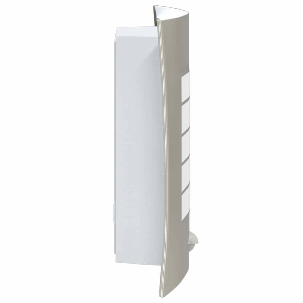 2pcs Appliques murales extérieures - Lampes murales extérieures Argent 23,5 x 10,5 x 26 cm g11 - Image 5