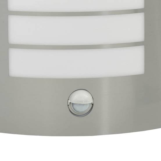 2pcs Appliques murales extérieures - Lampes murales extérieures Argent 23,5 x 10,5 x 26 cm g11 - Image 9