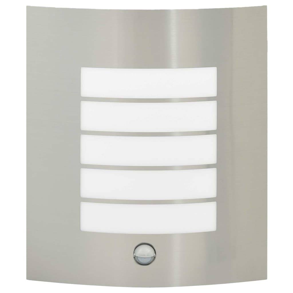 2pcs Appliques murales extérieures - Lampes murales extérieures Argent 23,5 x 10,5 x 26 cm g11 - Image 4