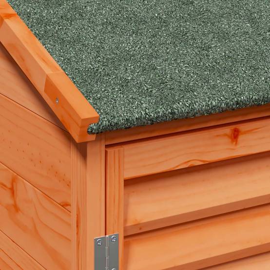 Vidaxl - Abri de jardin Marron 106 x 56 x 113,5 cm Bois de Sapin Massif vidaXL 42033459 - Image 9