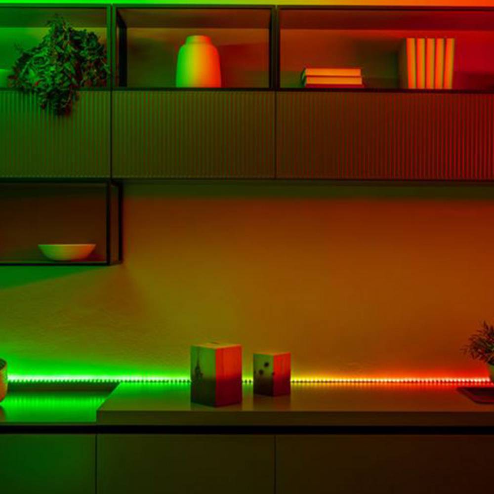 STARTER KIT IP20 bande noire 1,5m 90 LEDS multicolores RGB TWINKLY LINE - Image 2