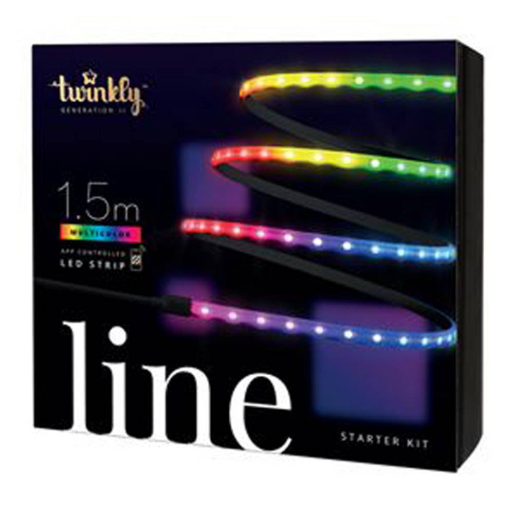 STARTER KIT IP20 bande noire 1,5m 90 LEDS multicolores RGB TWINKLY LINE - Image 3