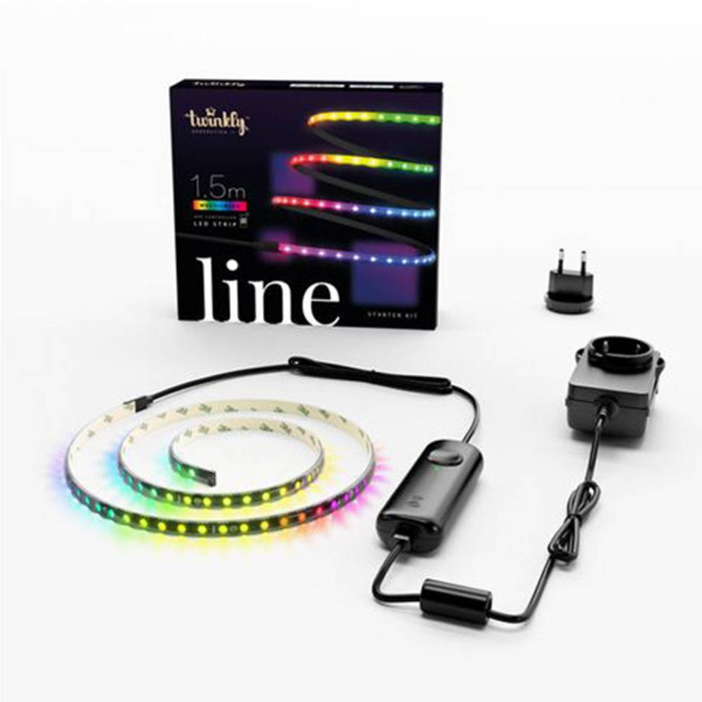 STARTER KIT IP20 bande noire 1,5m 90 LEDS multicolores RGB TWINKLY LINE - Image 4