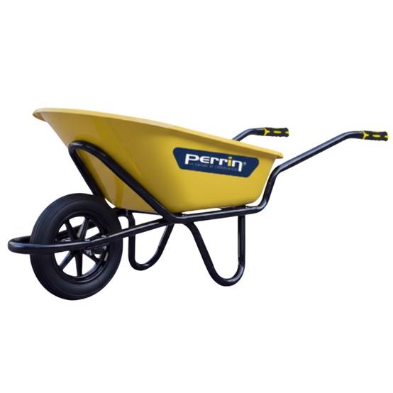 Outils Perrin - Brouette roue gonflée charge 320 kg – châssis double renforcé
