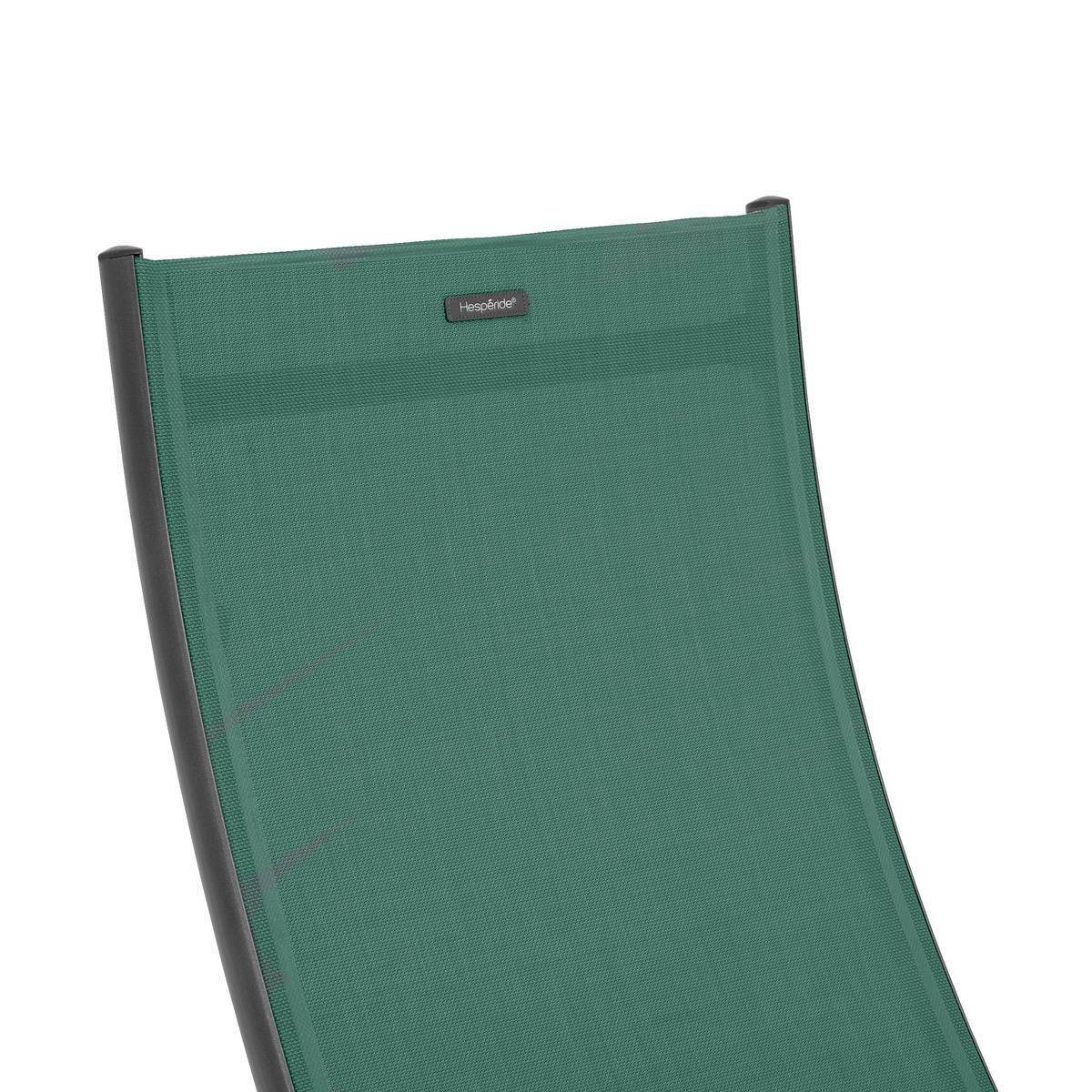 Hesperide - Transat "Samba" vert olive & graphite en aluminium traité époxy Hespéride - Image 3