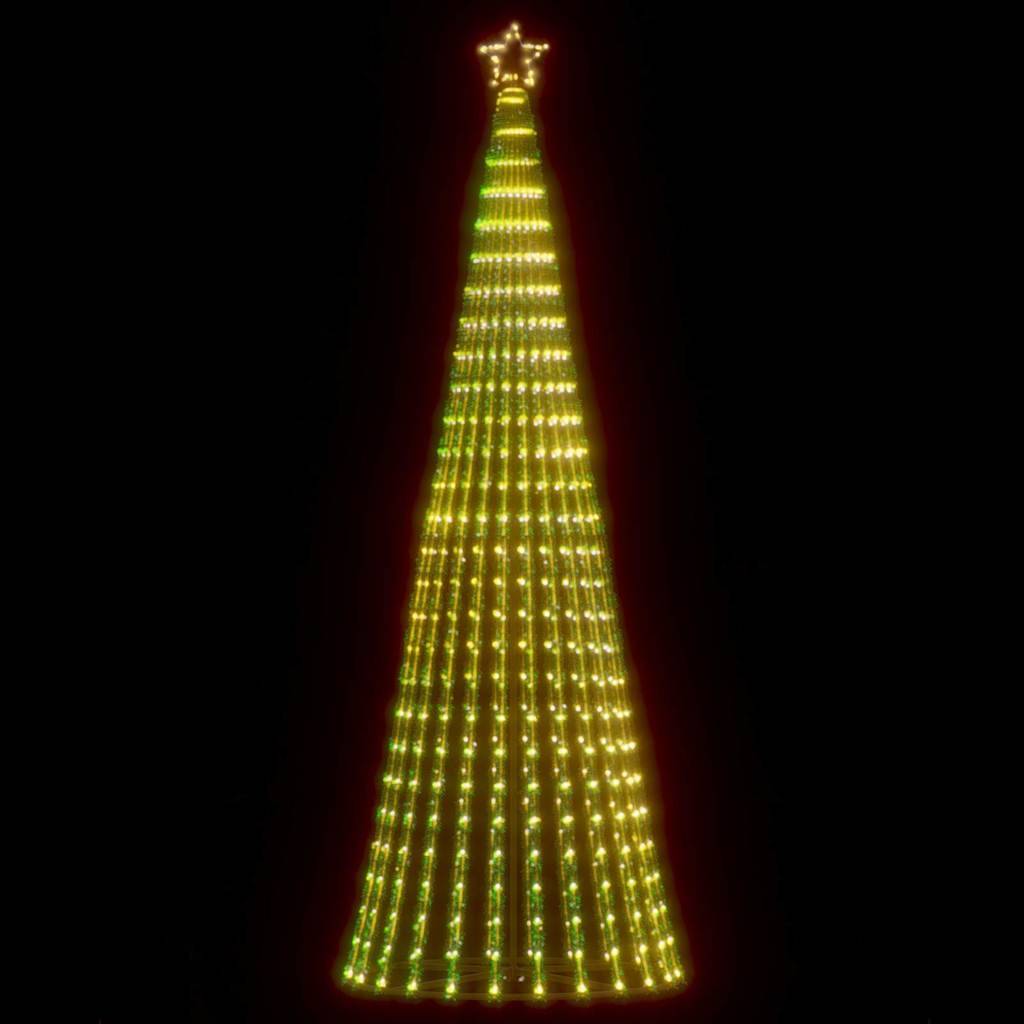 Sapin de Noël - Arbre de Noël lumineux conique 475 LED blanc chaud 247 cm - Image 2