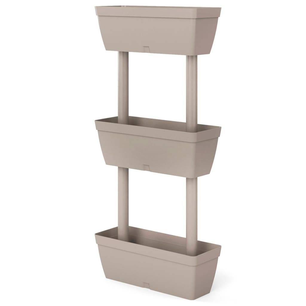 Vidaxl - Jardinières 6 pcs 100 cm Taupe vidaXL 151825 - Image 4