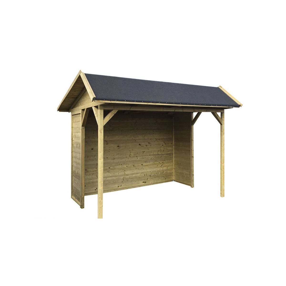 Abri de Jardin en Bois Traité Ronsburg 19 mm - 6 m² de Solid pour une Protection Durable - Image 1