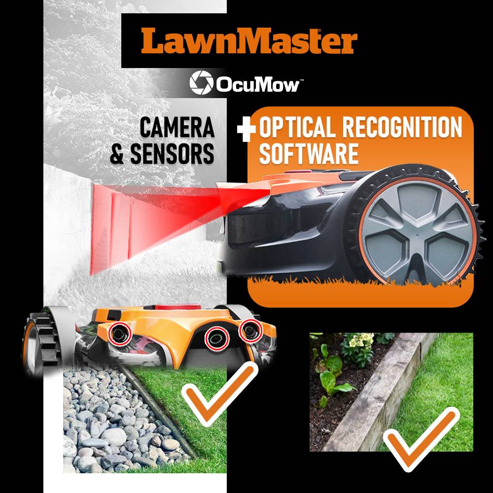 Lawnmaster - Robot tondeuse autonome 24V - 8Ah sans fil périmétrique - Le robot le plus simple du marché - Image 3