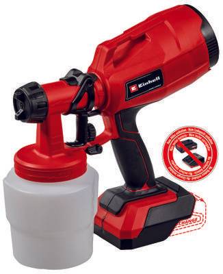 Einhell - Pistolet à peinture sans fil Power X-Change TC-SY 18/60 Li Solo Einhell - Image 1