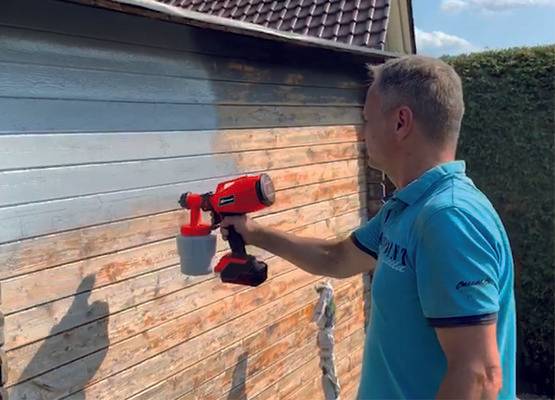 Einhell - Pistolet à peinture sans fil Power X-Change TC-SY 18/60 Li Solo Einhell - Image 3