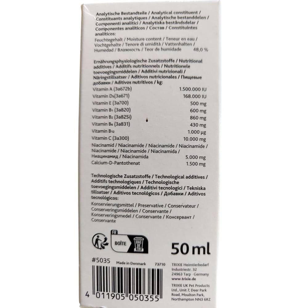Trixie - Trixie - Multi-Vital 50ml oiseaux - Image 3