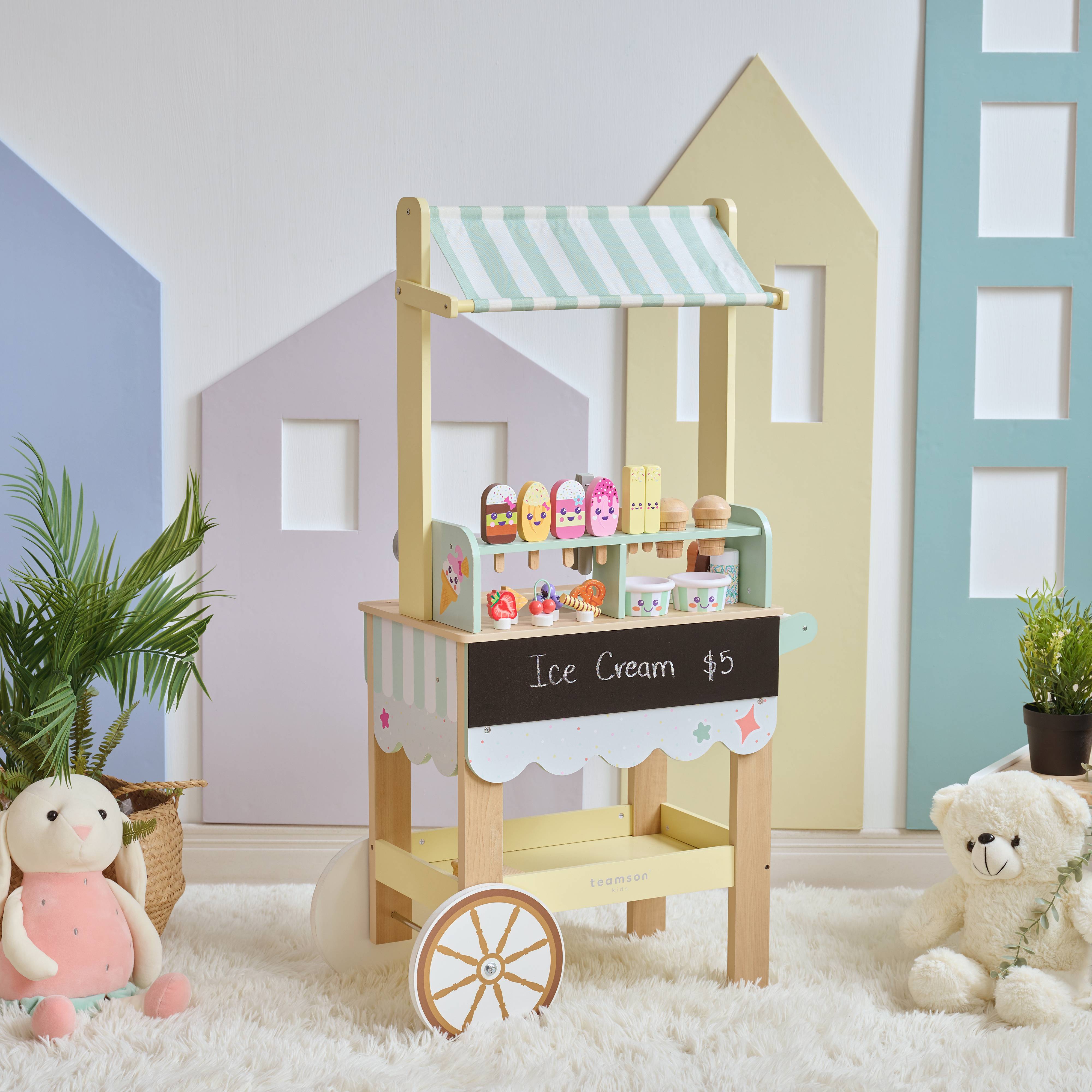 Stand de Glace avec 32 Accessoires, Menthe, Teamson Kids - Image 8