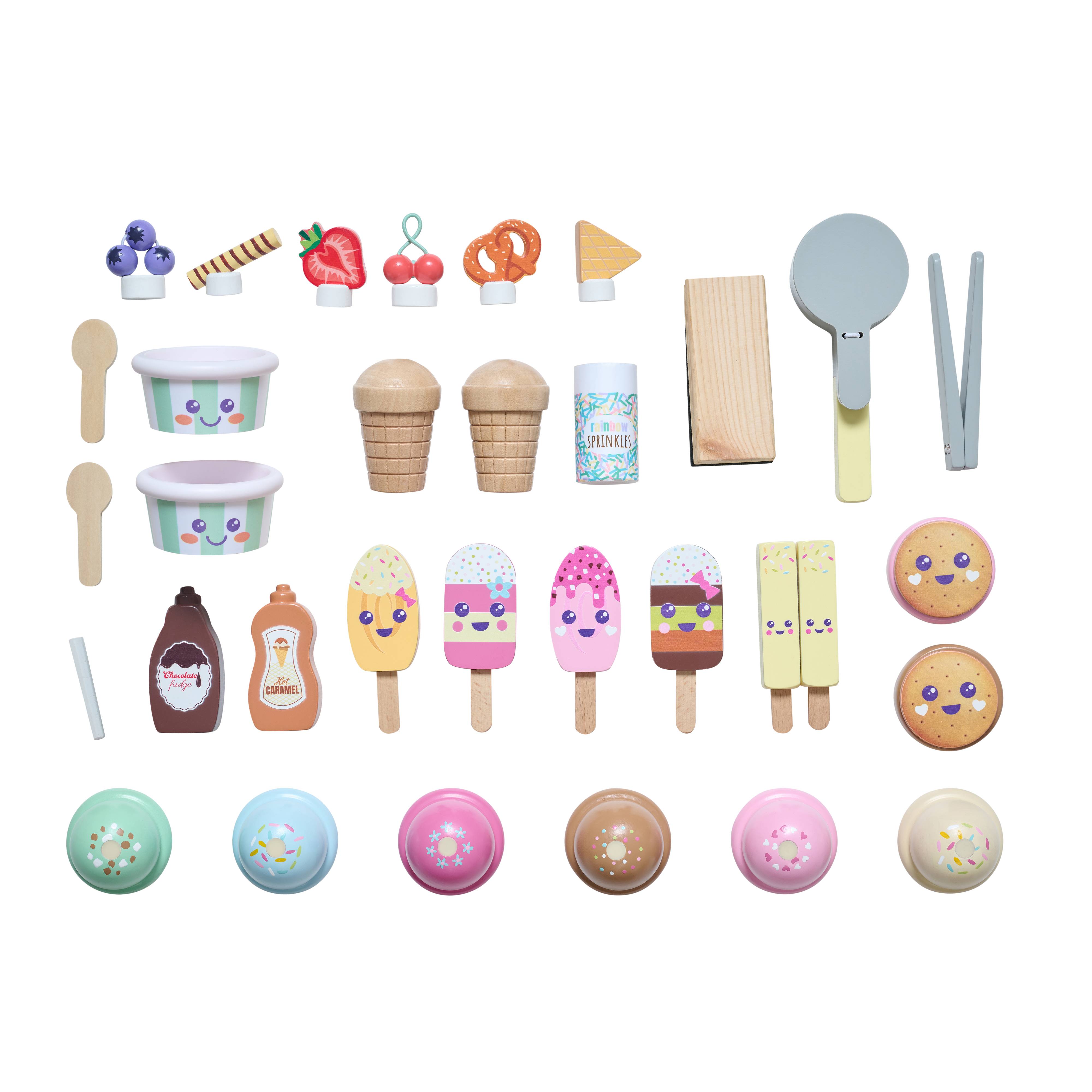 Stand de Glace avec 32 Accessoires, Menthe, Teamson Kids - Image 4