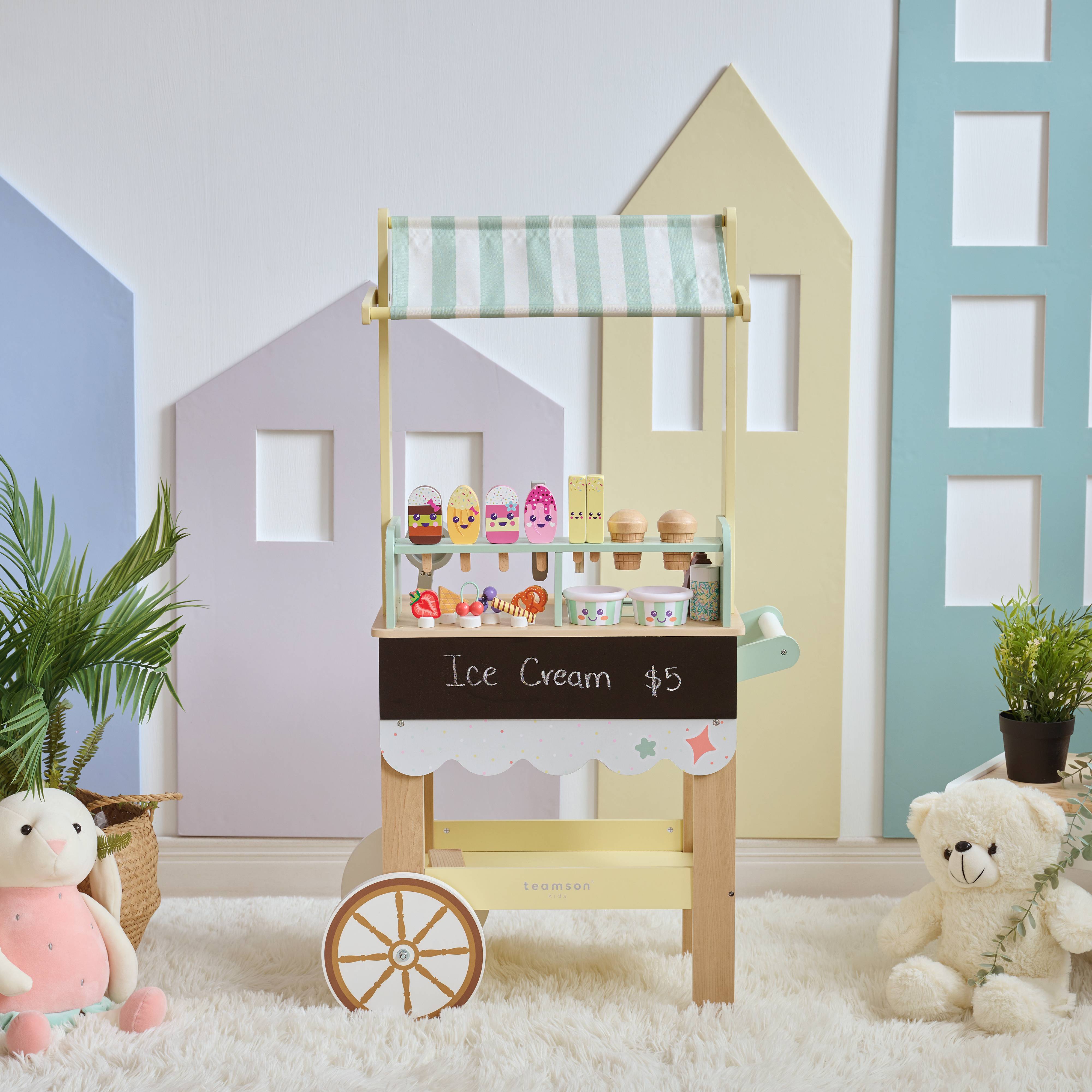 Stand de Glace avec 32 Accessoires, Menthe, Teamson Kids - Image 2