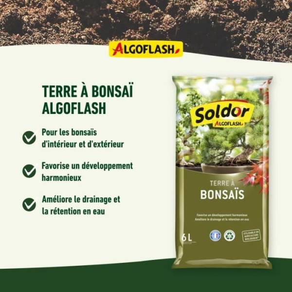 Algoflash - Algoflash - Terre A Bonsais 6 L - Image 3