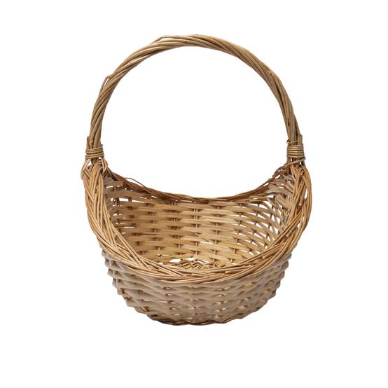 WERKA PRO - Panier à bûches en osier WERKA PRO - 50 x 30 x H. 8/20 cm - Image 3