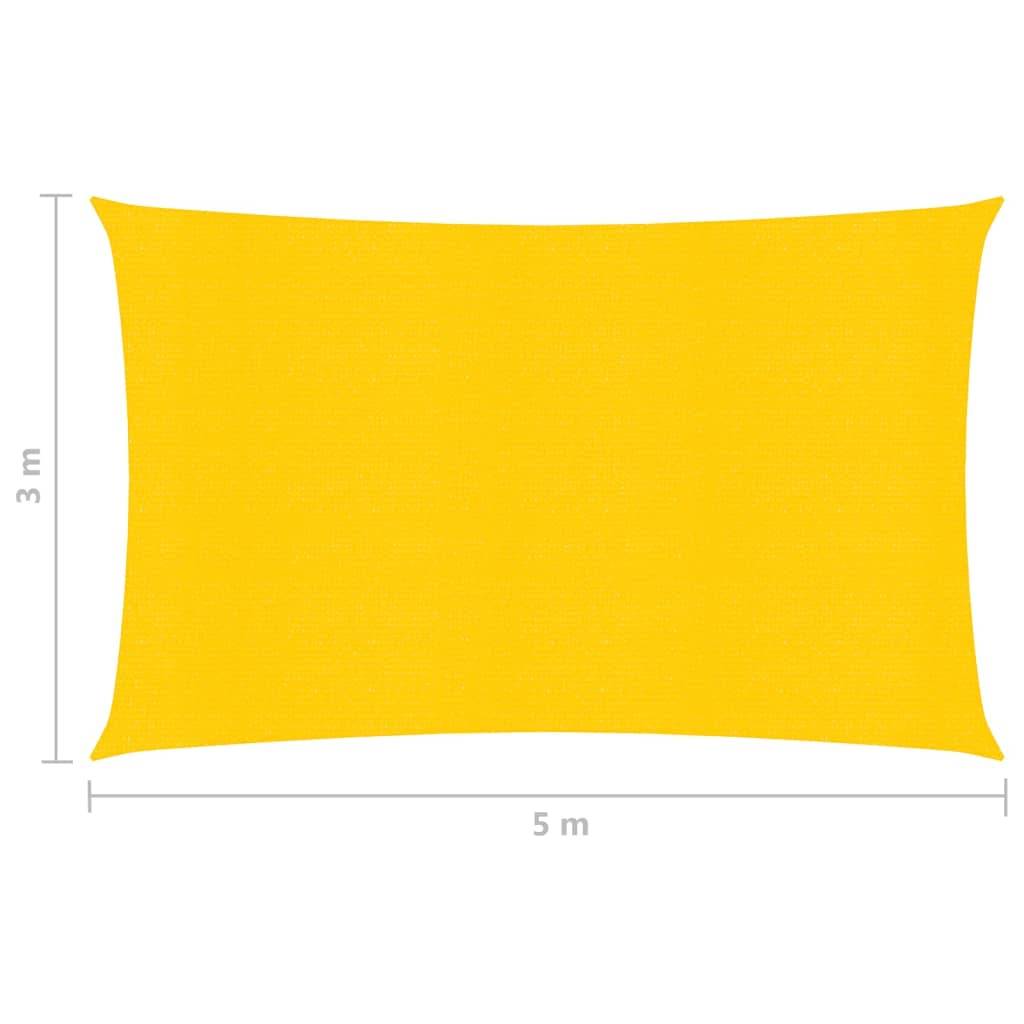 Helloshop26 - Voile d'ombrage 160 g/m² 3 x 5 m PEHD jaune - Image 6
