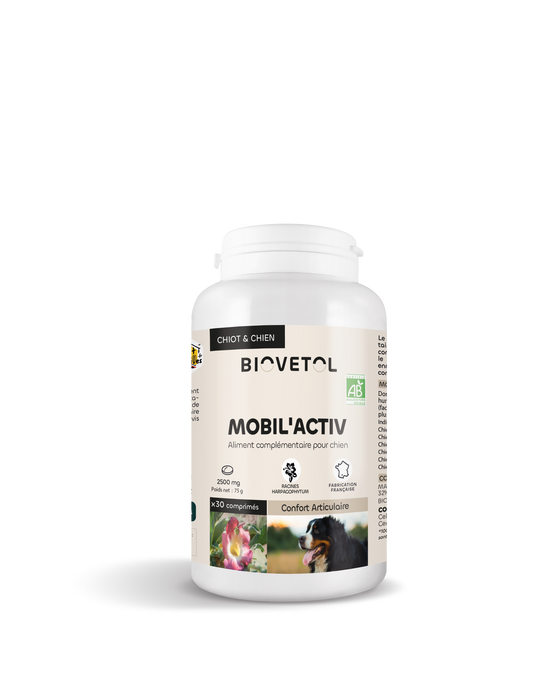 Biovetol - Comprimés Mobil'Activ Chien - 30 comprimés - Image 1
