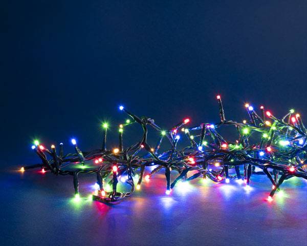 Blachere Illumination - Guirlande LED compact Multicolore 800 LED - L.18m Blachere Illumination - Image 1