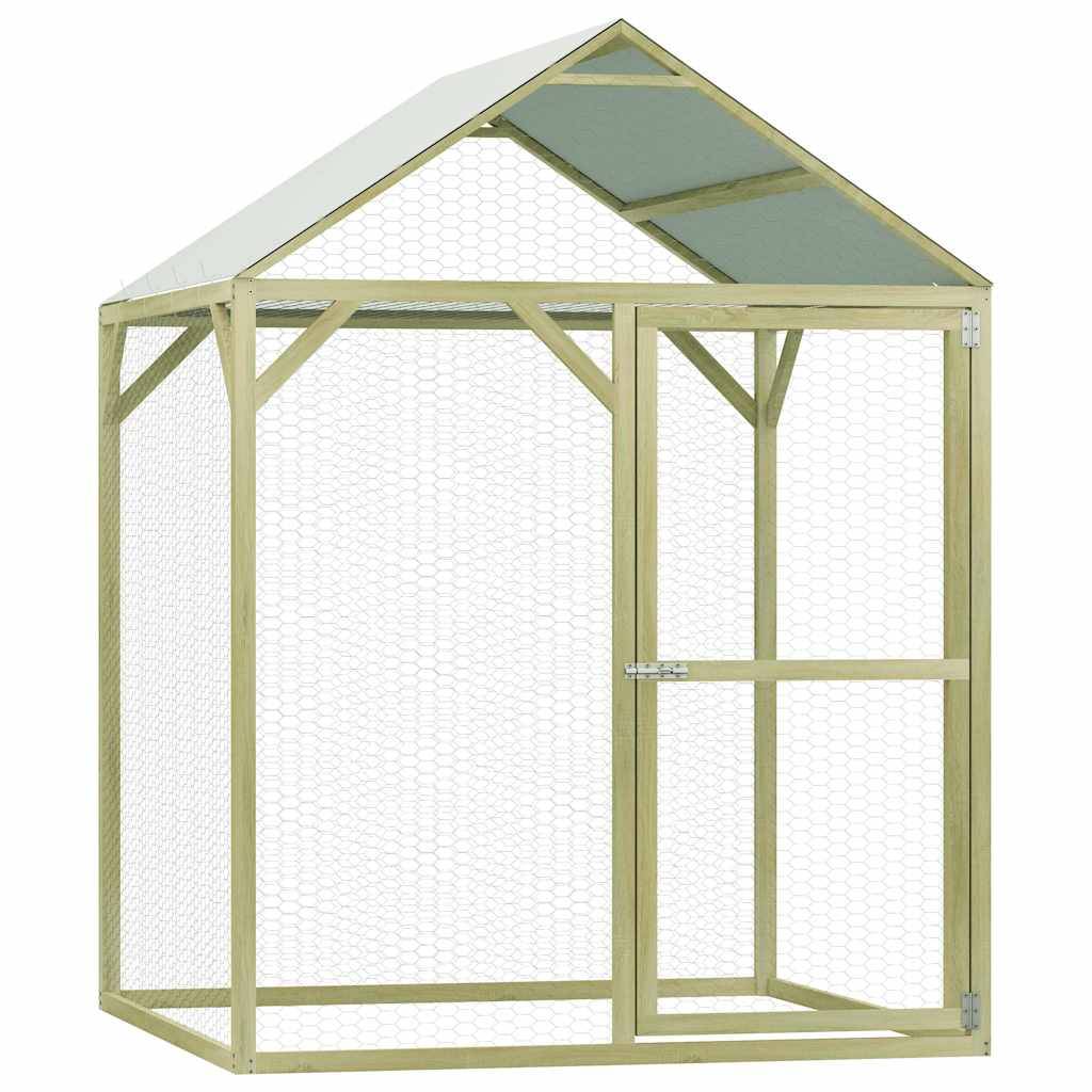 Vidaxl - Poulailler 1,5x1,5x2 m Pinède imprégnée vidaXL 278399 - Image 1