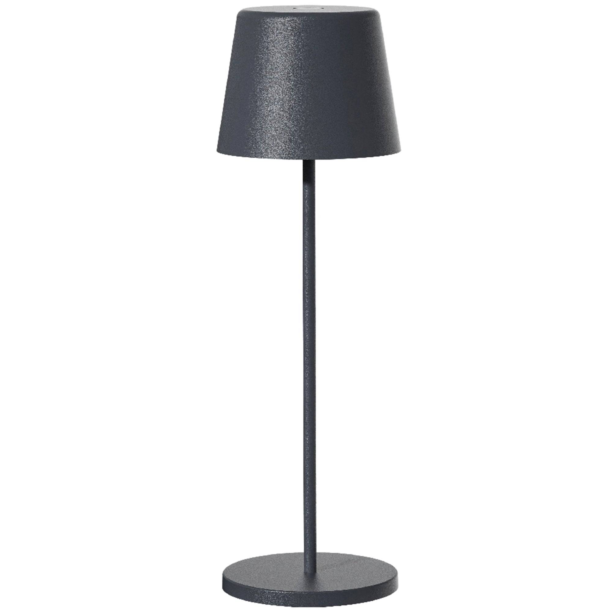 Lumisky - Lampe de table sans fil KELLY Gris H38cm - Image 1