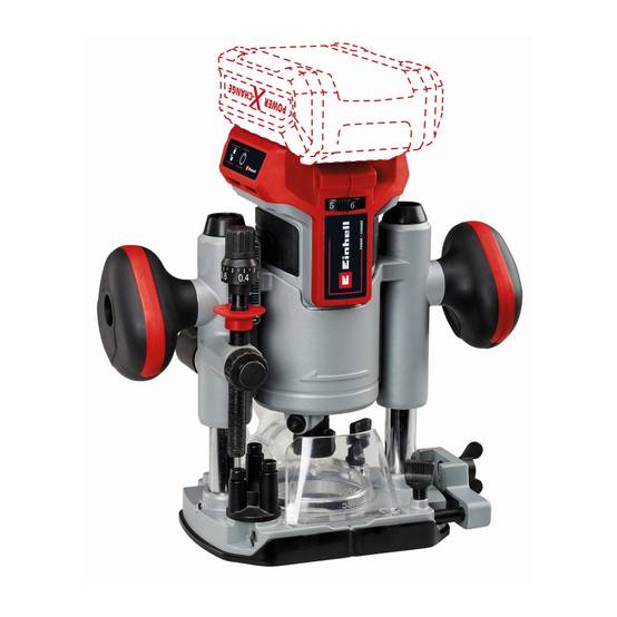 Einhell - Défonceuse sans fil TP-RO 18 Li BL - Solo + accessoires - sans batterie Einhell - Image 1