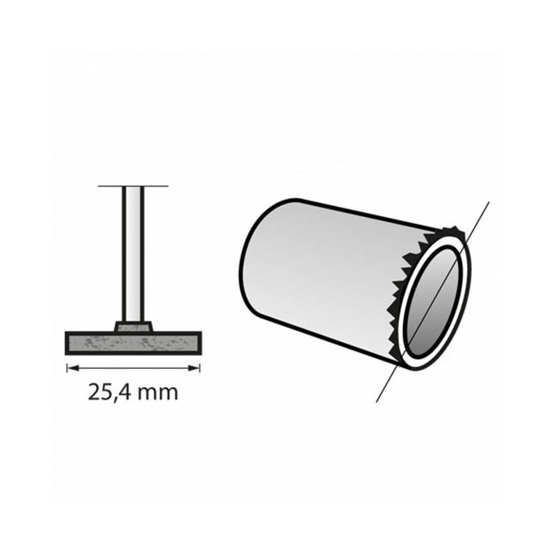Meule à rectifier en oxyde d'aluminium 25,4mm DREMEL - Image 2