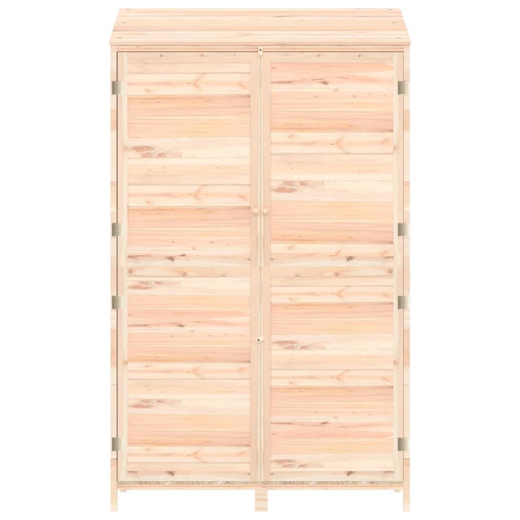 Abri de jardin 0.53m² - Cabane de jardin - Remise de jardin 102x52x174,5 cm Bois de sapin solide MAISON CHIC - Image 4