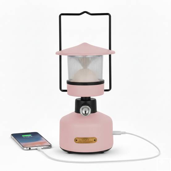 Lanterne à LED nomade, autonome (100 heures) et rechargeable - ZEPHYR LOVORK - Image 1