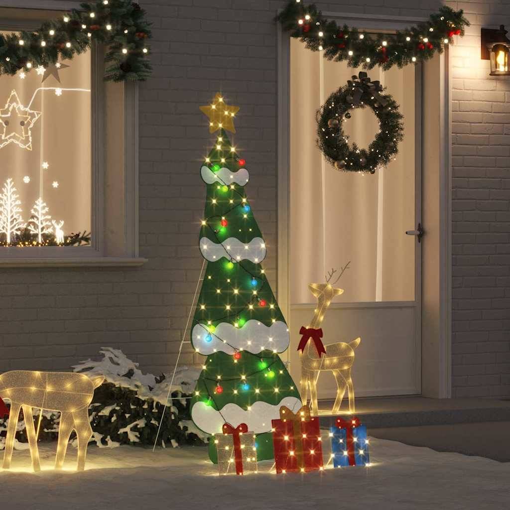 Maison Chic - Sapin de Noël | Arbre de Noël lumineux avec 3 boîtes-cadeaux 2D blanc chaud Maison Chic - Image 2