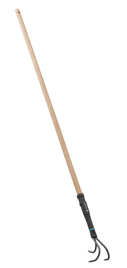 Gardena - Griffe piocheuse 9 cm - PureLine - manche bois FSC et dents acier - Image 3