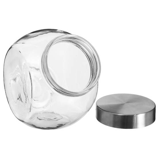 Bocal en Verre "Bonbons" 1,5L Transparent - Image 5