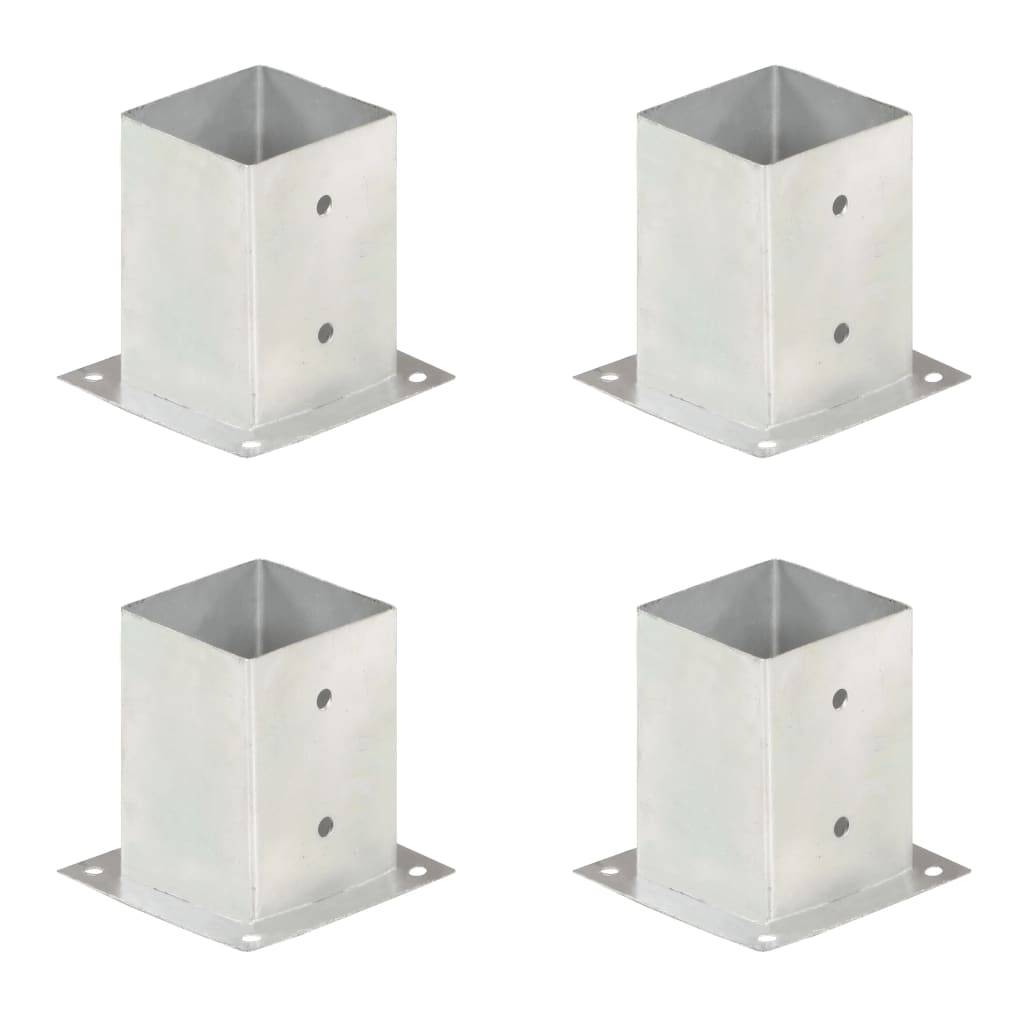Ancre de poteau métal galvanisé 101 mm x 150 mm x 150 mm - PANGIVO - Image 1