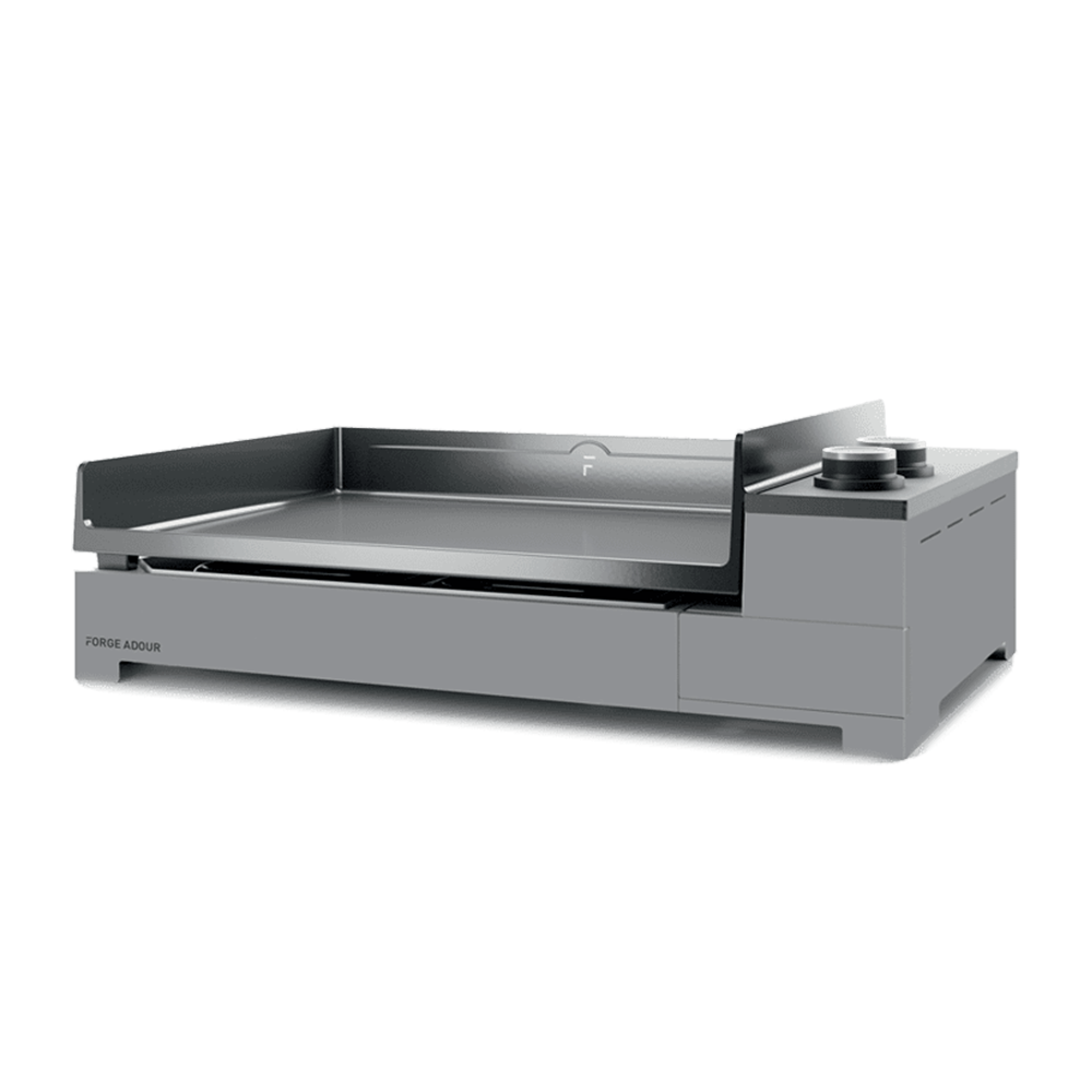 Forge Adour - Plancha électrique Premium 60 - Noir et gris - Image 1