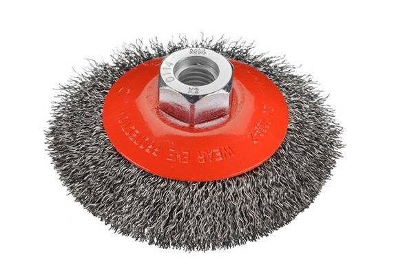 Brosse conique fil acier ondulé KBW M14 100mm - OSBORN - 2008512161