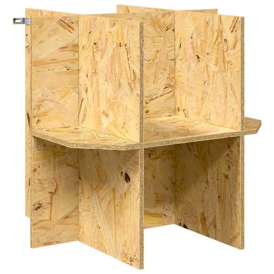 Vidaxl - Terrarium Marron 50 x 50 x 150 cm OSB vidaXL 3397889 - Image 6