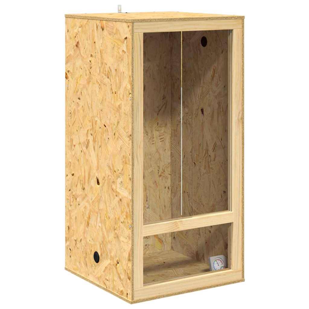 Vidaxl - Terrarium Marron 50 x 50 x 150 cm OSB vidaXL 3397889 - Image 5