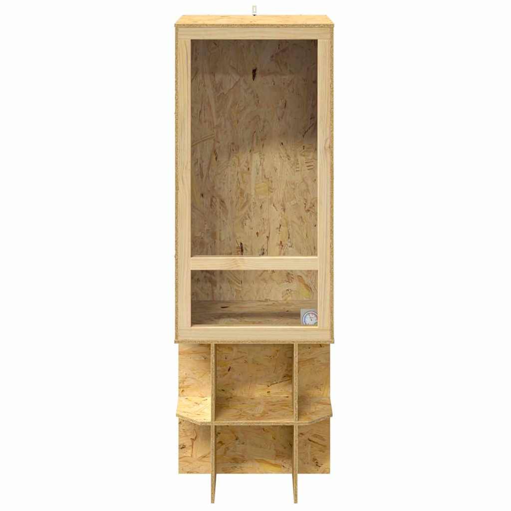 Vidaxl - Terrarium Marron 50 x 50 x 150 cm OSB vidaXL 3397889 - Image 8