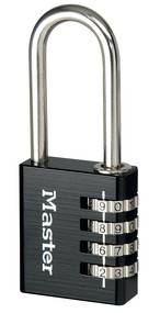 Masterlock - Cadenas en acier laminé à goupilles MASTERLOCK protection thermoplastique - 40 mm - 7804EURD - Image 2